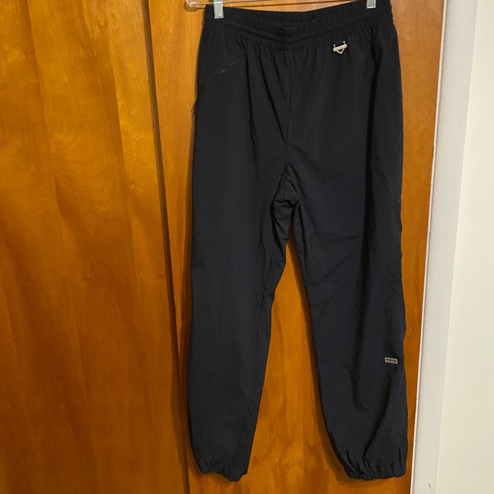 Fera Ski Pants Women’s Pull-on Black Jogger with Elastic Waist/Cuffs, Sz 16